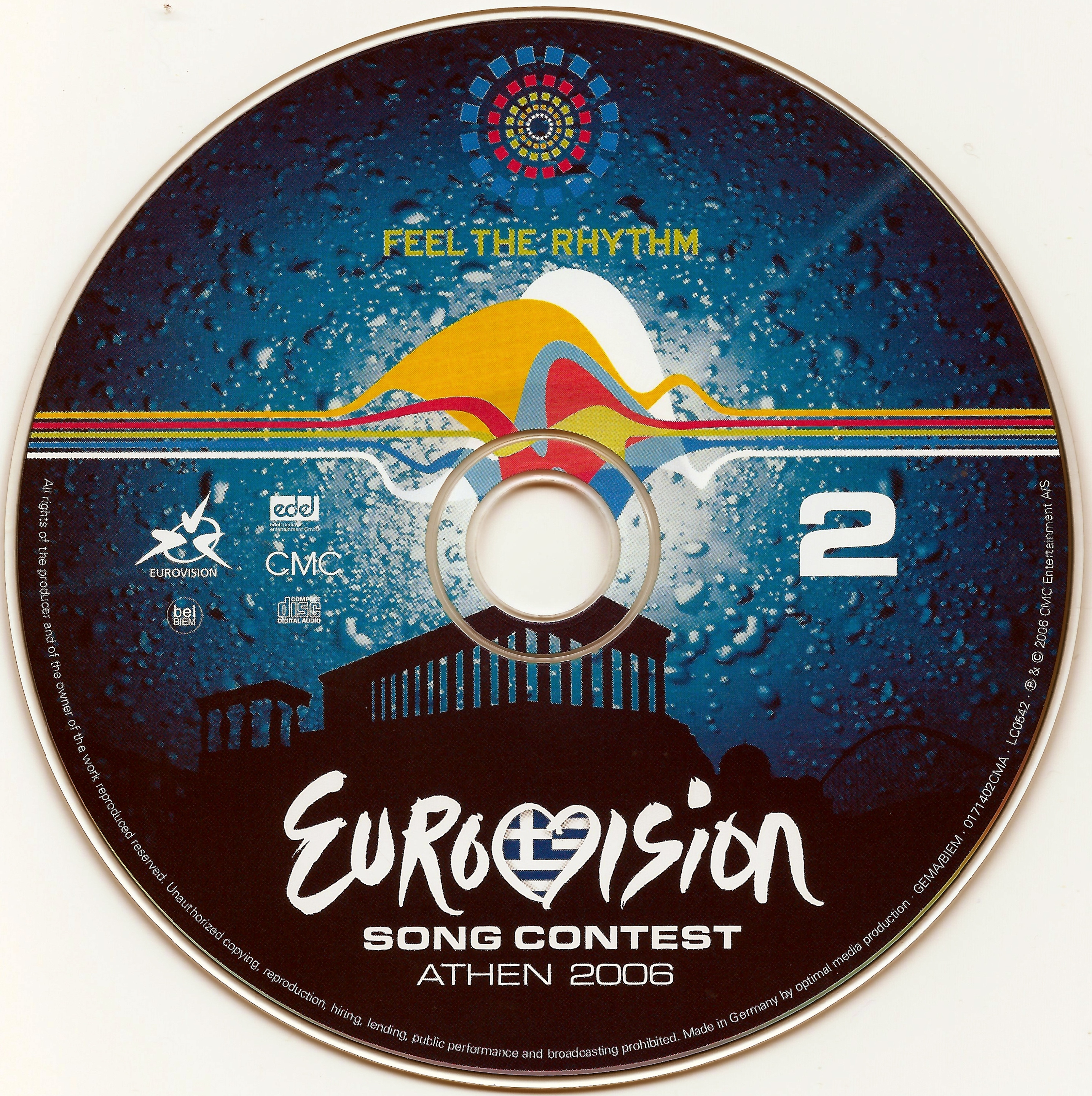 Eurovision Song Contest 2006; Athens : CD2